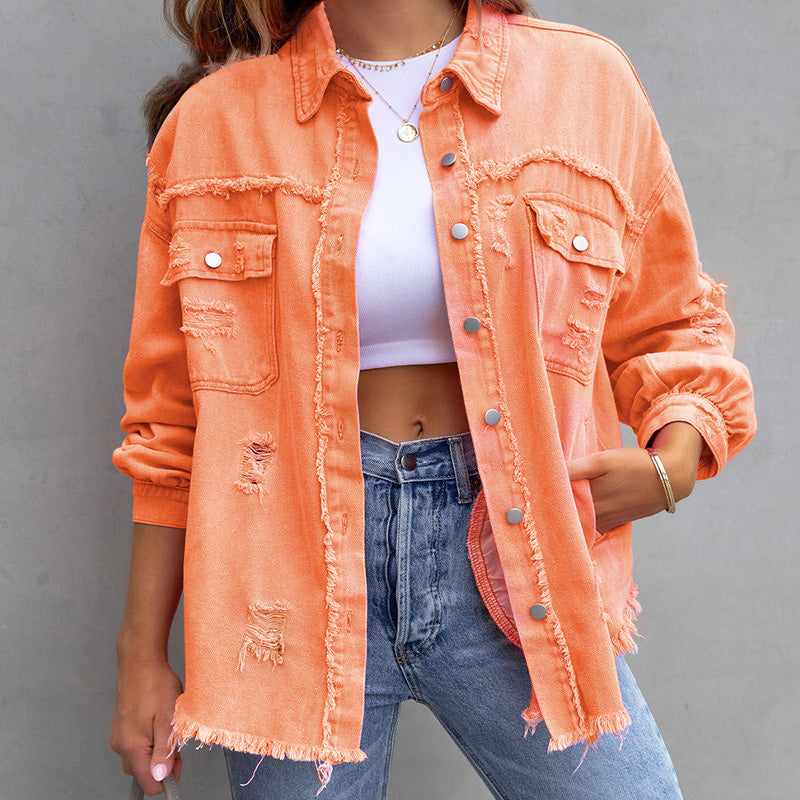 Veste en jean femme – Classique, ajustée et polyvalente