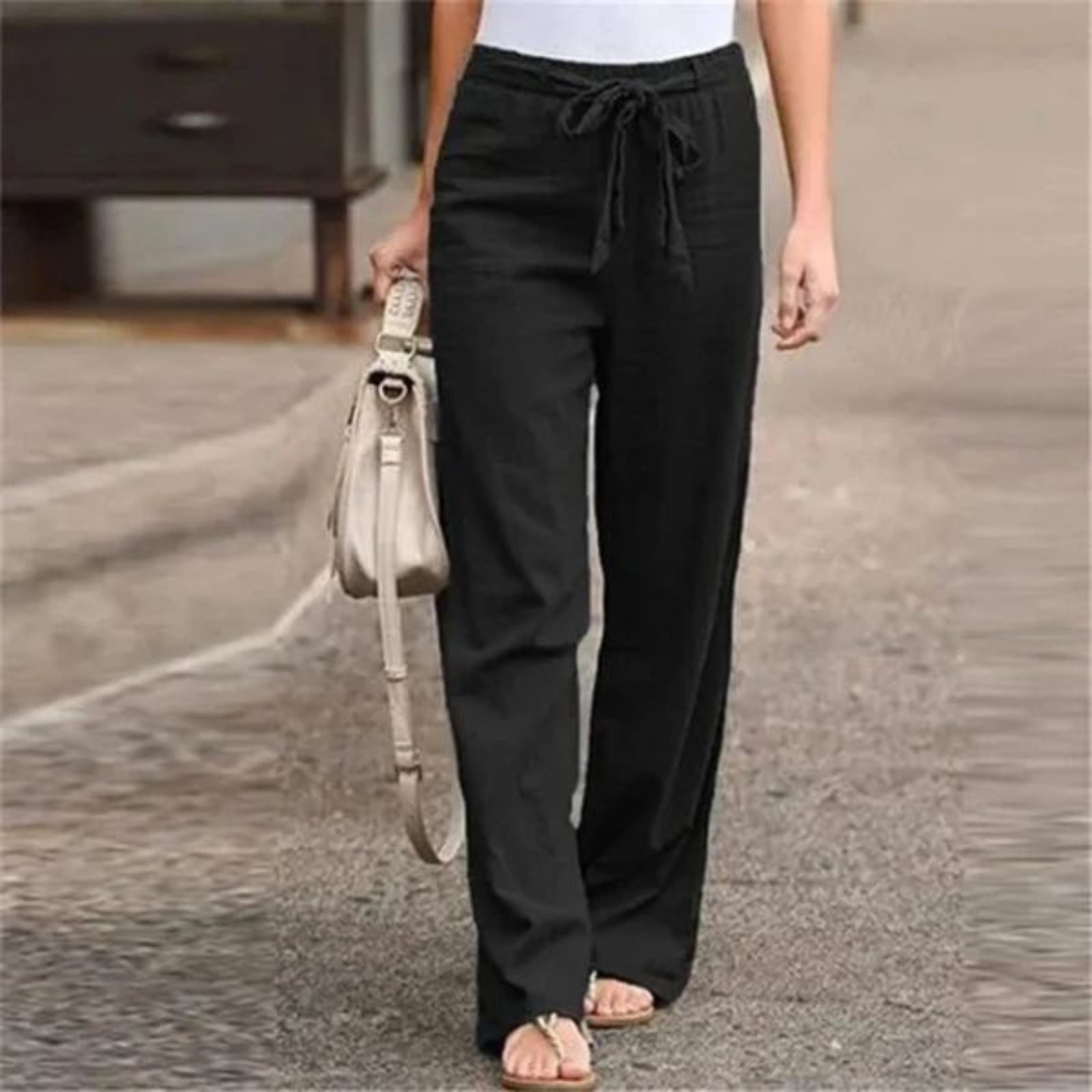 Pantalon en lin femme – Léger et décontracté pour l’été