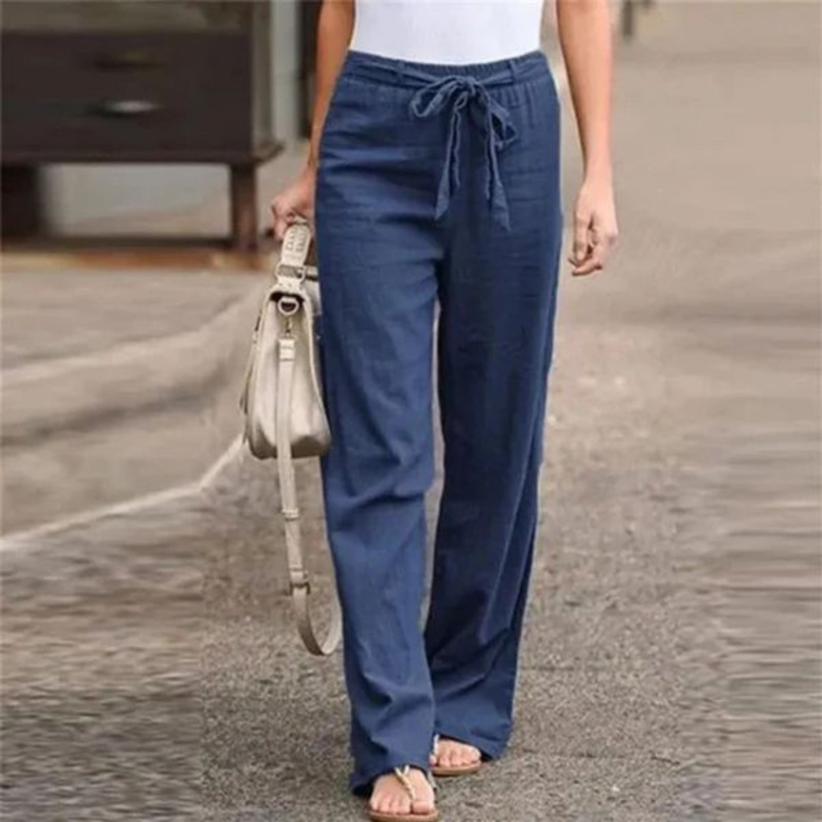 Pantalon en lin femme – Léger et décontracté pour l’été
