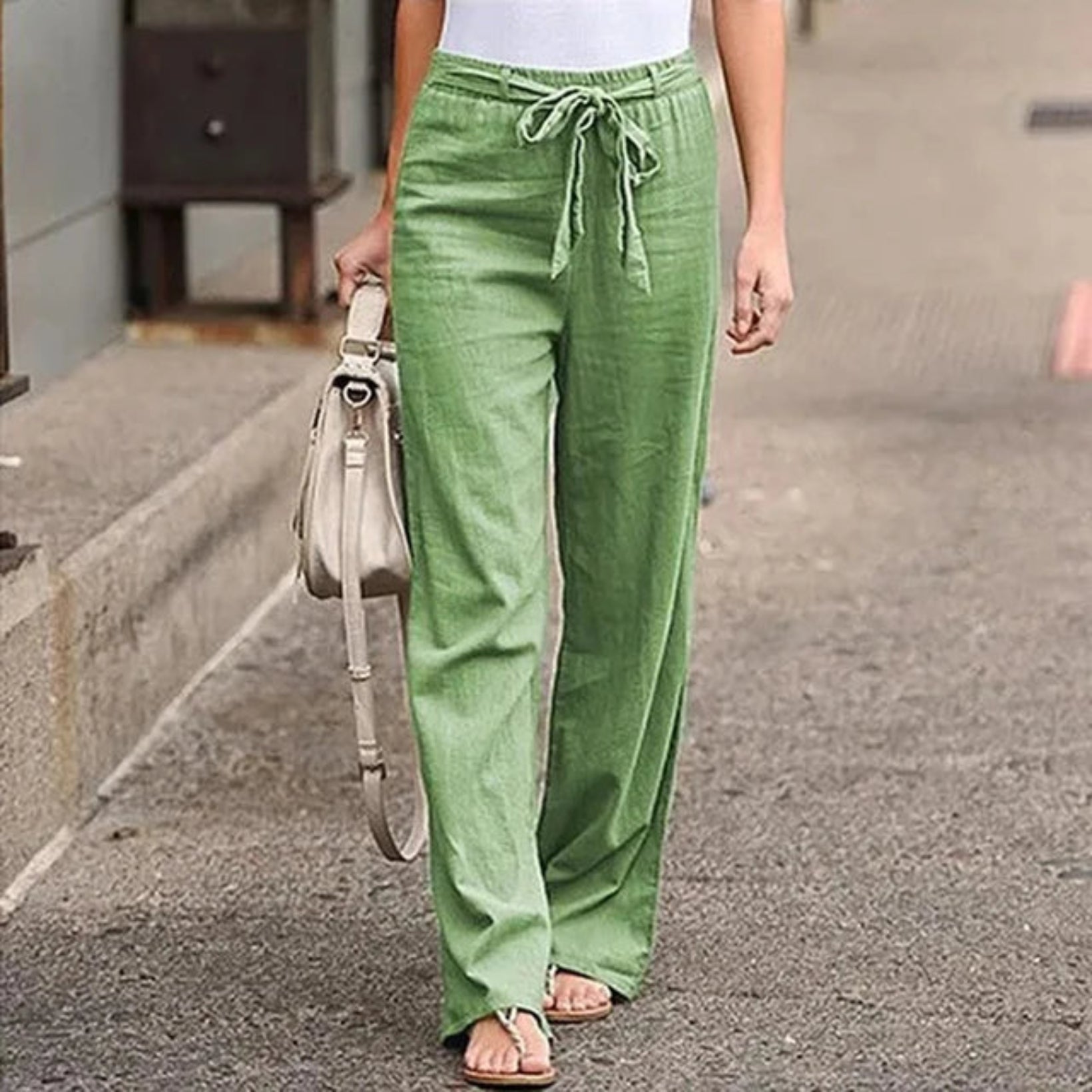 Pantalon en lin femme – Léger et décontracté pour l’été