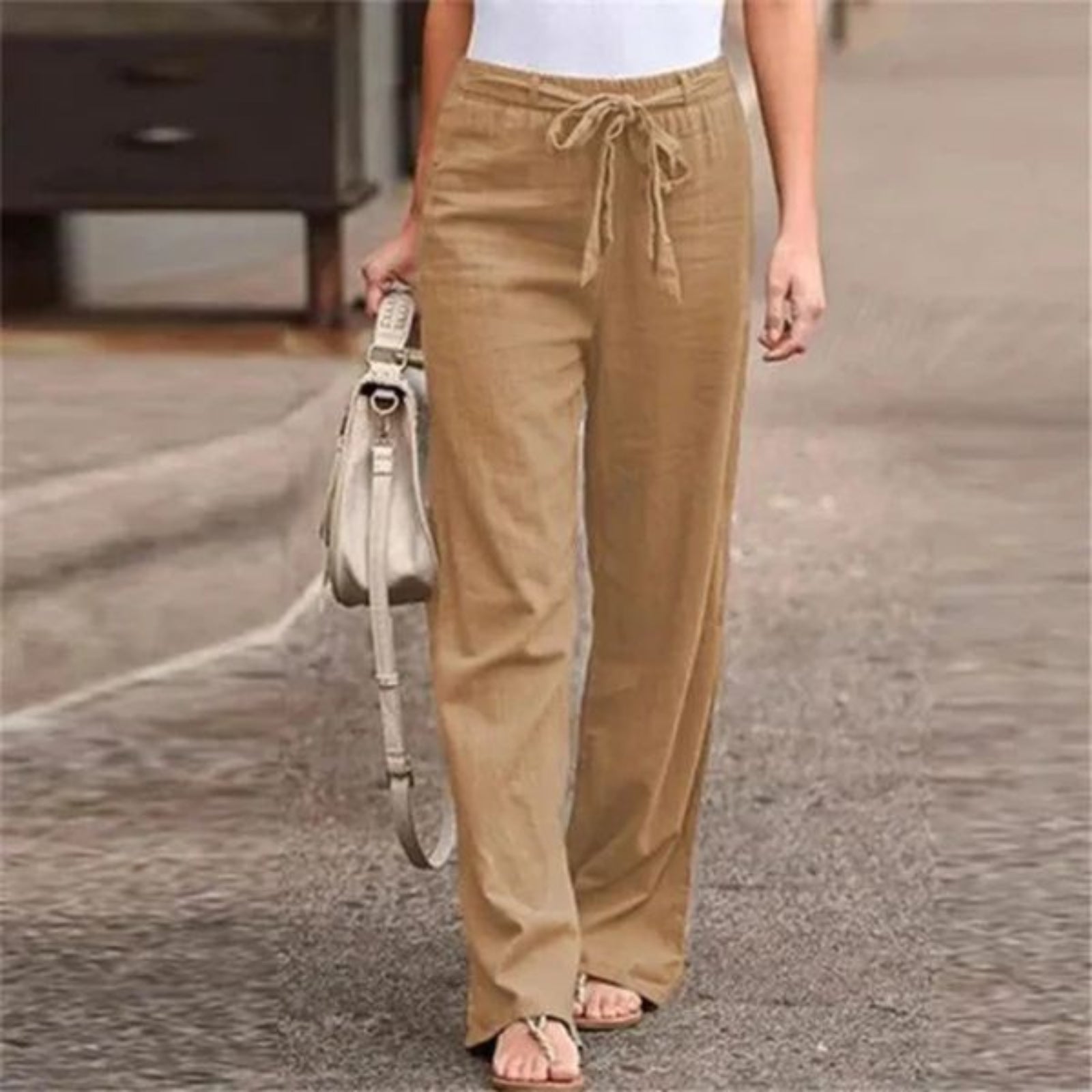 Pantalon en lin femme – Léger et décontracté pour l’été