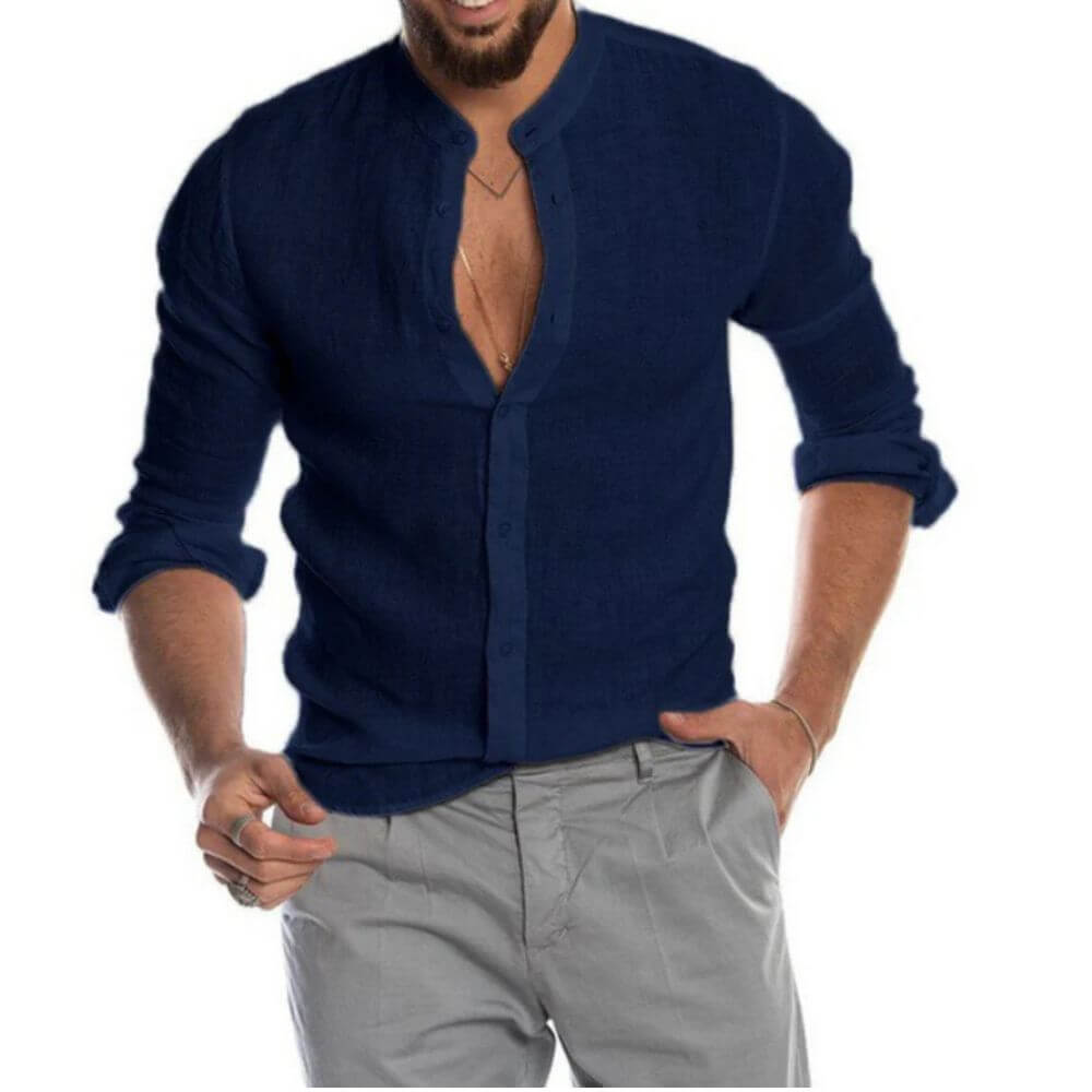 Chemise en lin homme – Légère, respirante et élégante pour l'été