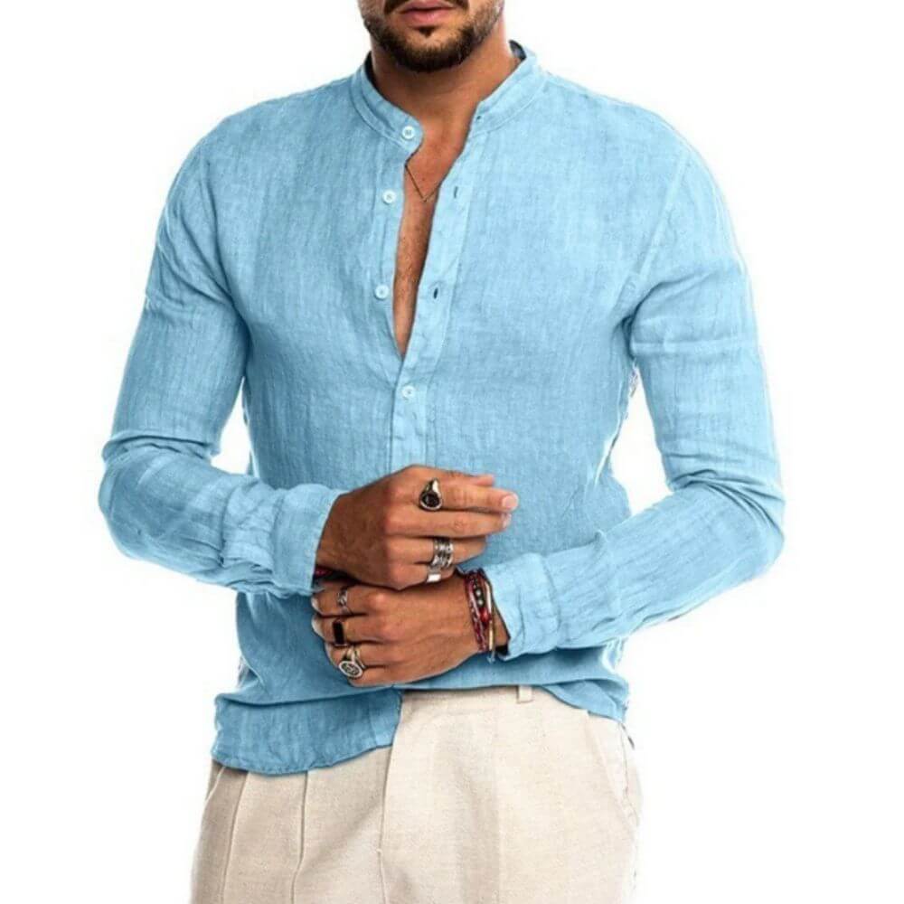 Chemise en lin homme – Légère, respirante et élégante pour l'été