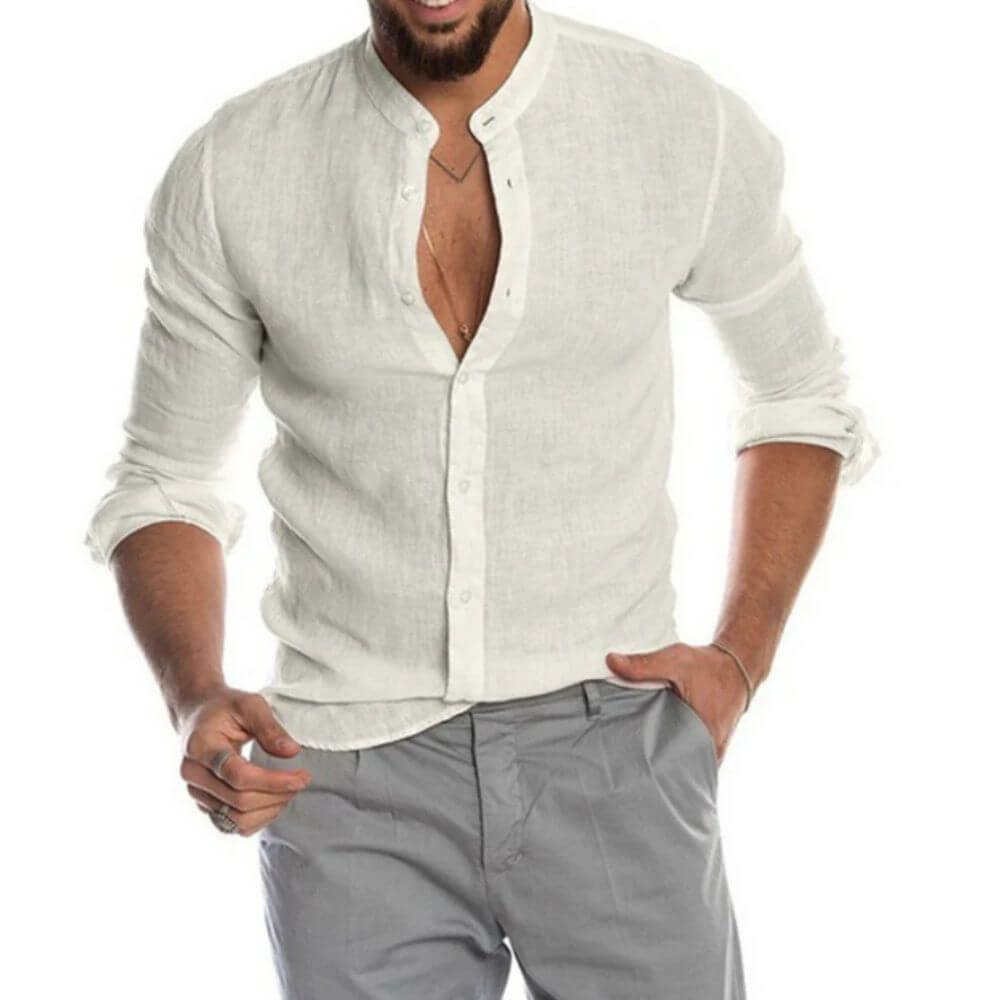 Chemise en lin homme – Légère, respirante et élégante pour l'été