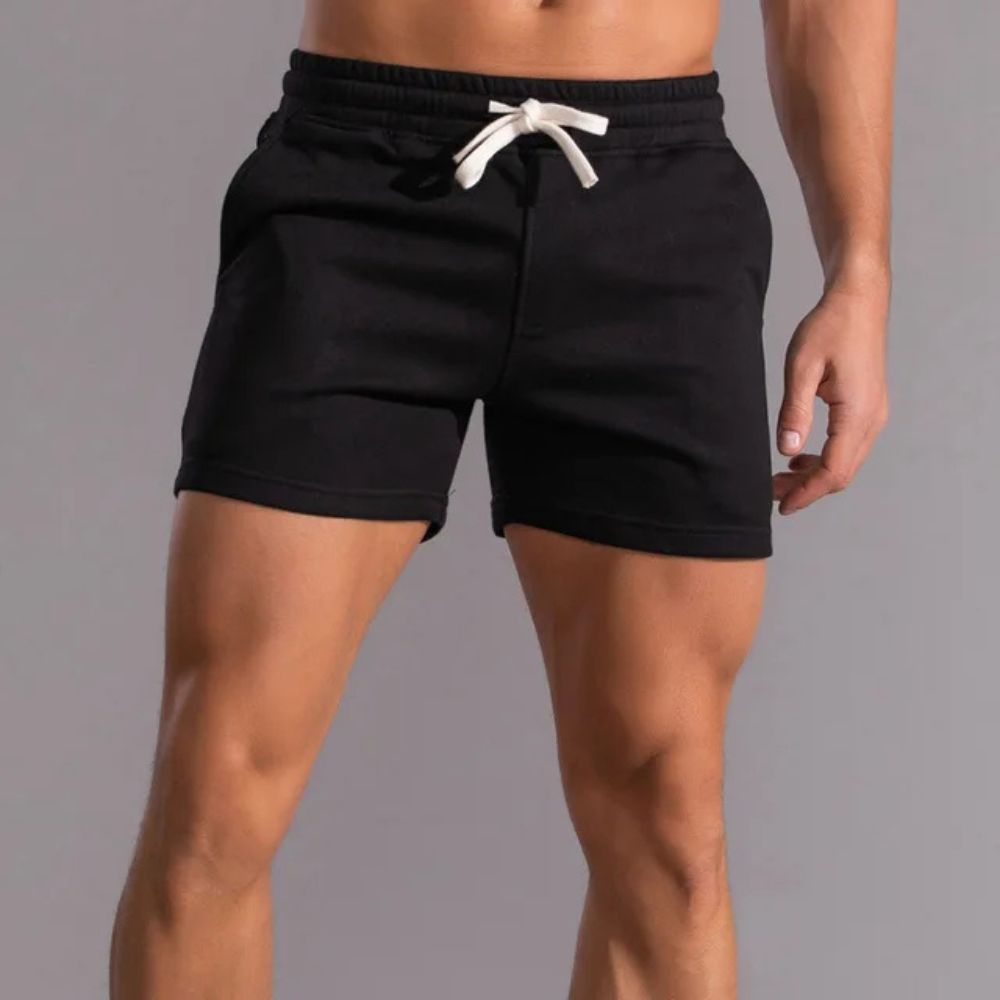 Short homme casual élégant pour l'été – coupe droite tendance