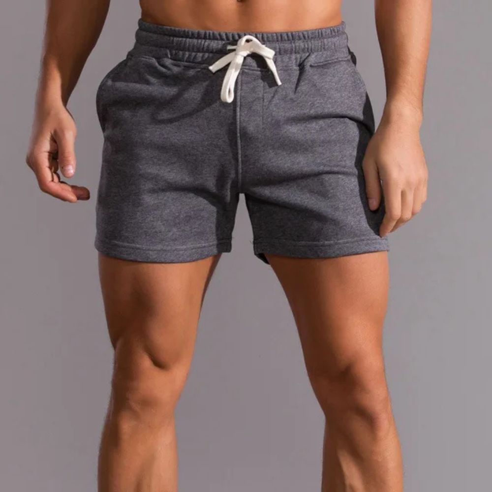 Short homme casual élégant pour l'été – coupe droite tendance