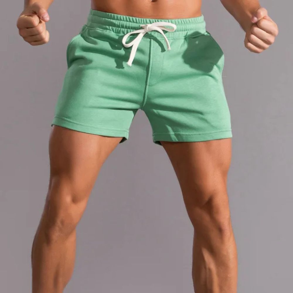 Short homme casual élégant pour l'été – coupe droite tendance