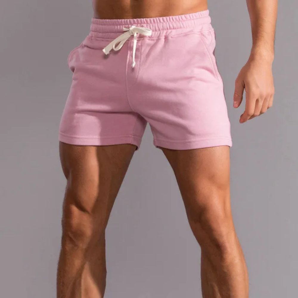 Short homme casual élégant pour l'été – coupe droite tendance