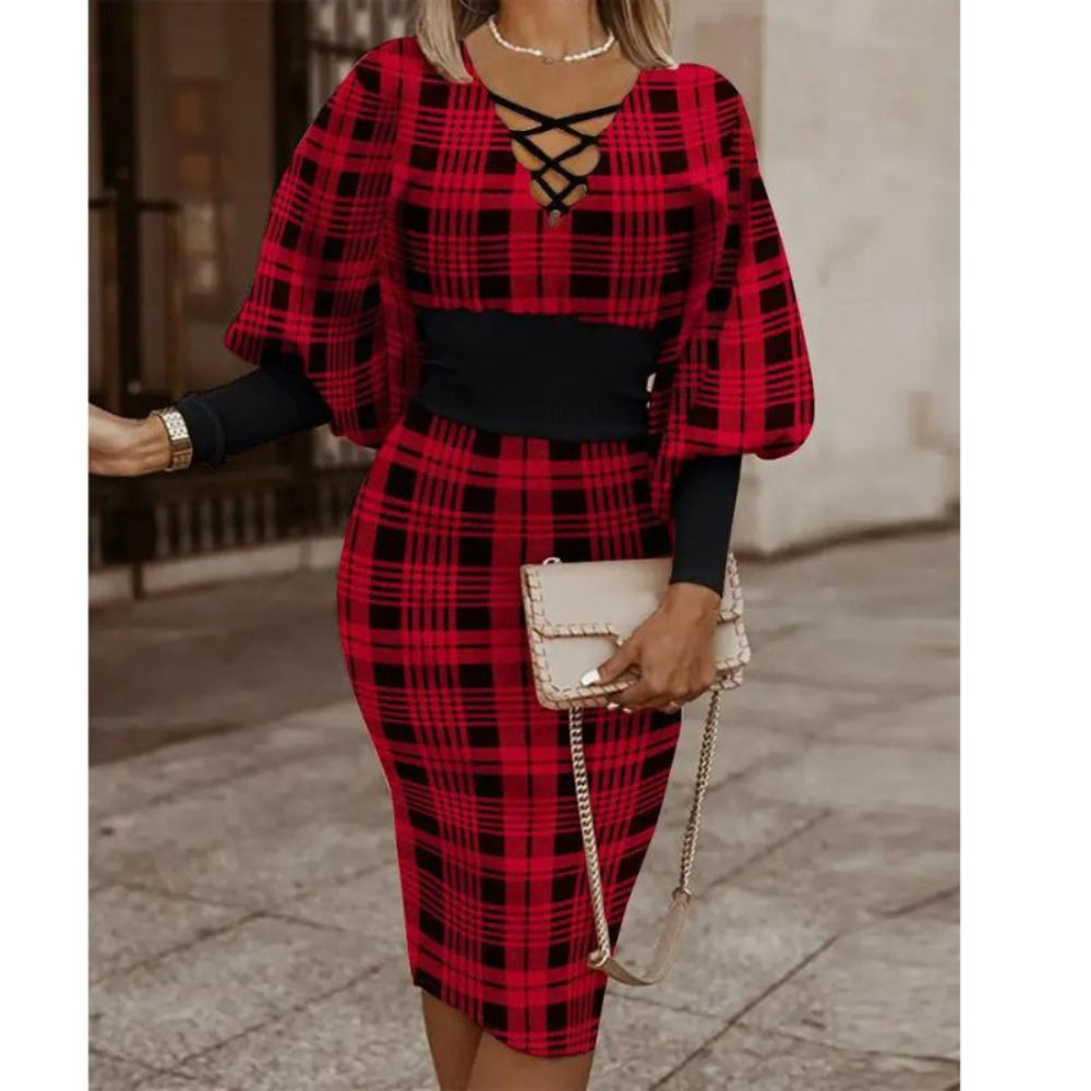 Coupe flatteuse Robe midi élégante pour femmes