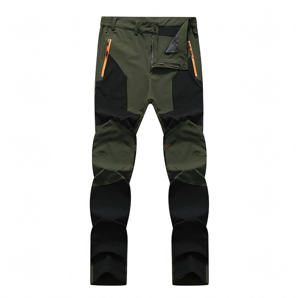 Pantalon respirant vert armée.