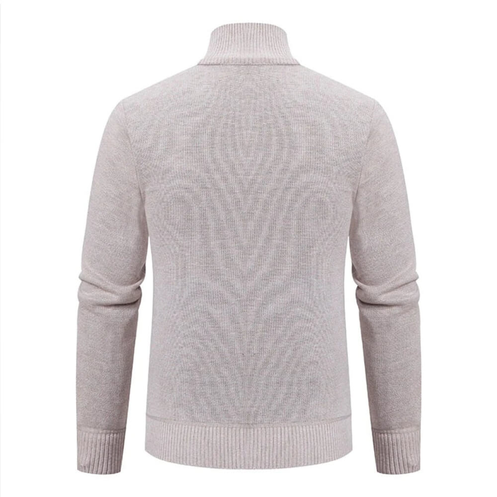 Cardigan d'affaires beige chaud