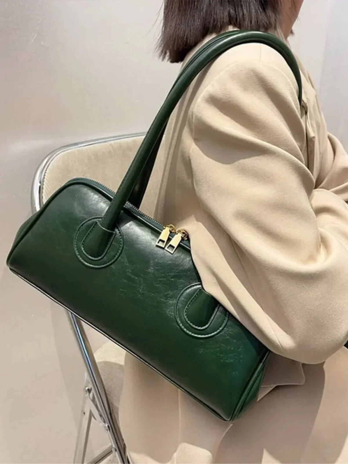 Sac à bandoulière noir élégant