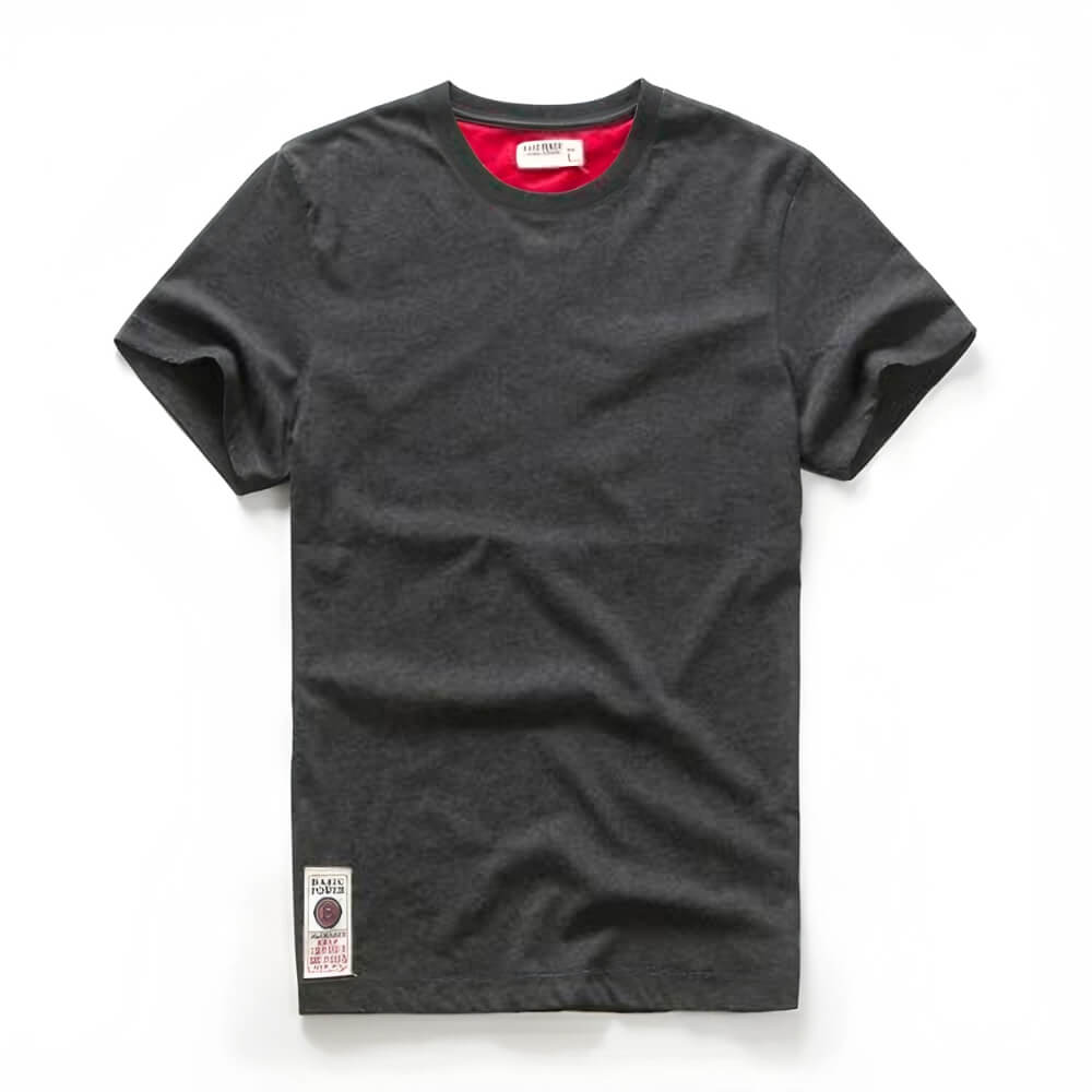 T-shirt en coton gris