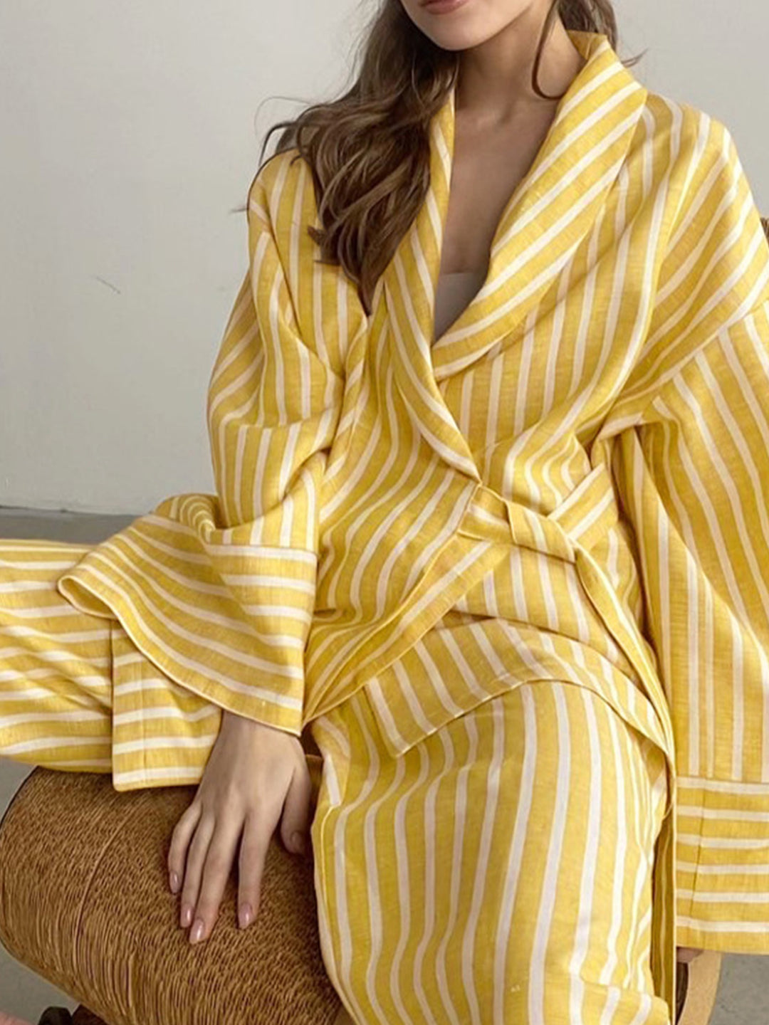 Ensemble deux pièces femme – Top et pantalon assortis du quotidien
