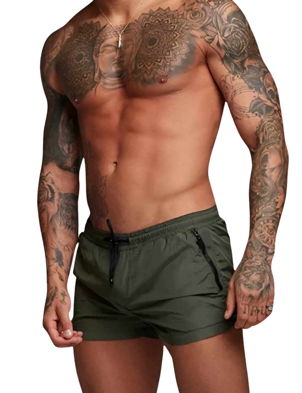 Roland™ – Short de Bain avec Poches Zippées