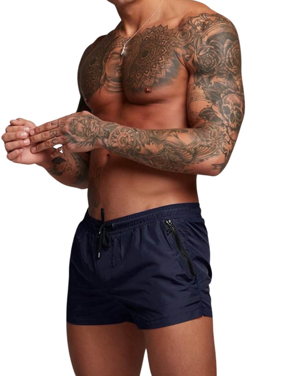 Roland™ – Short de Bain avec Poches Zippées