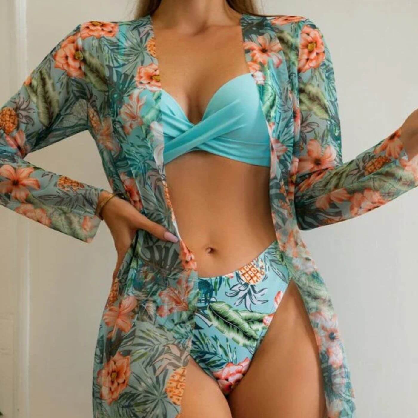 Rosalie™ – Ensemble Bikini 3-en-1 Tendance