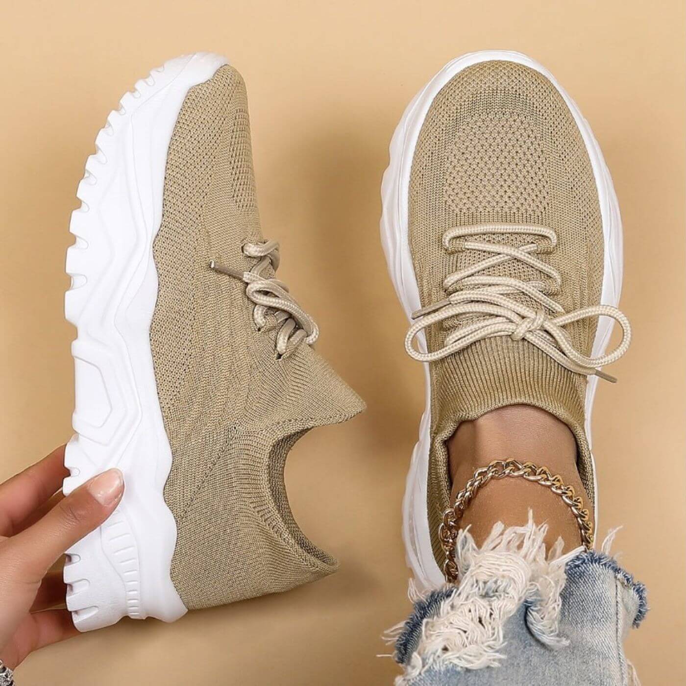 Solène™ - Baskets Orthopédiques Ultra Légères