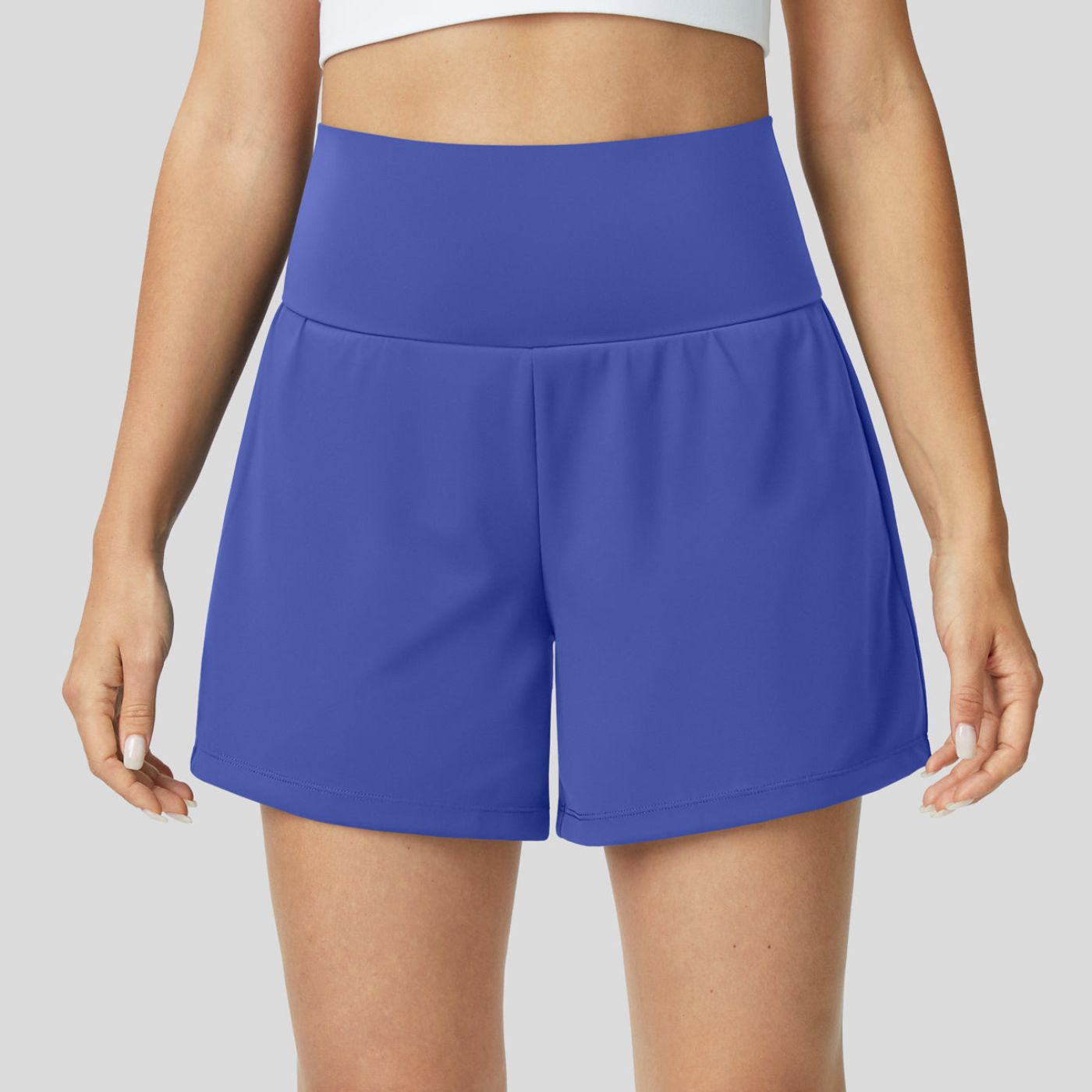 Théa™ - Short de Yoga Taille Haute 2 en 1 Respirant et Confortable