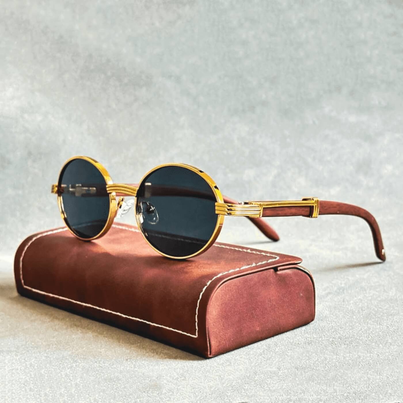 Théo™ - Lunettes de soleil ovales premium