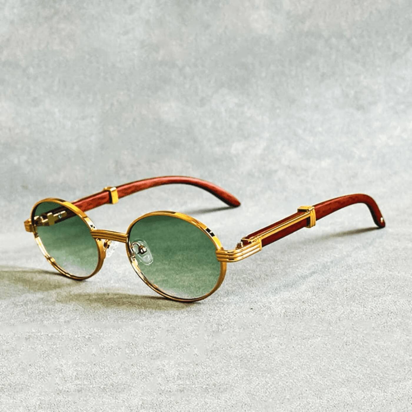 Théo™ - Lunettes de soleil ovales premium