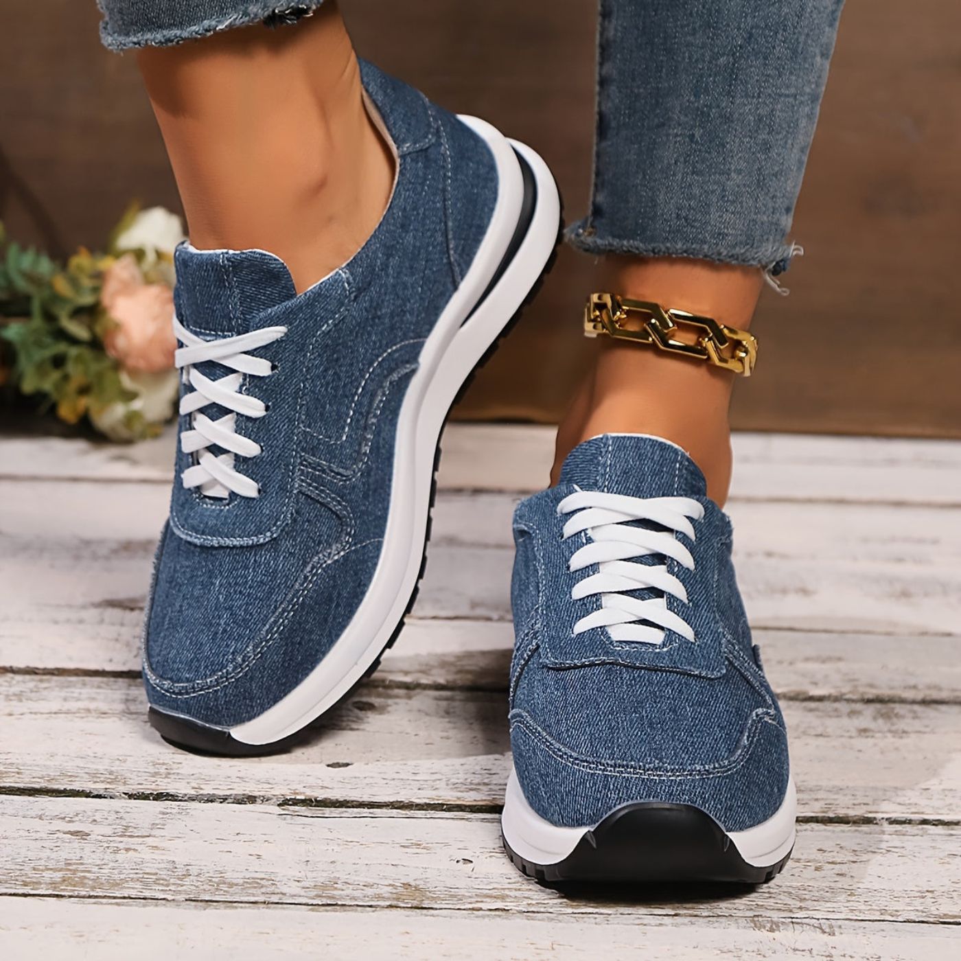 Amélie™ – Chaussures Orthopédiques à Semelle Épaisse