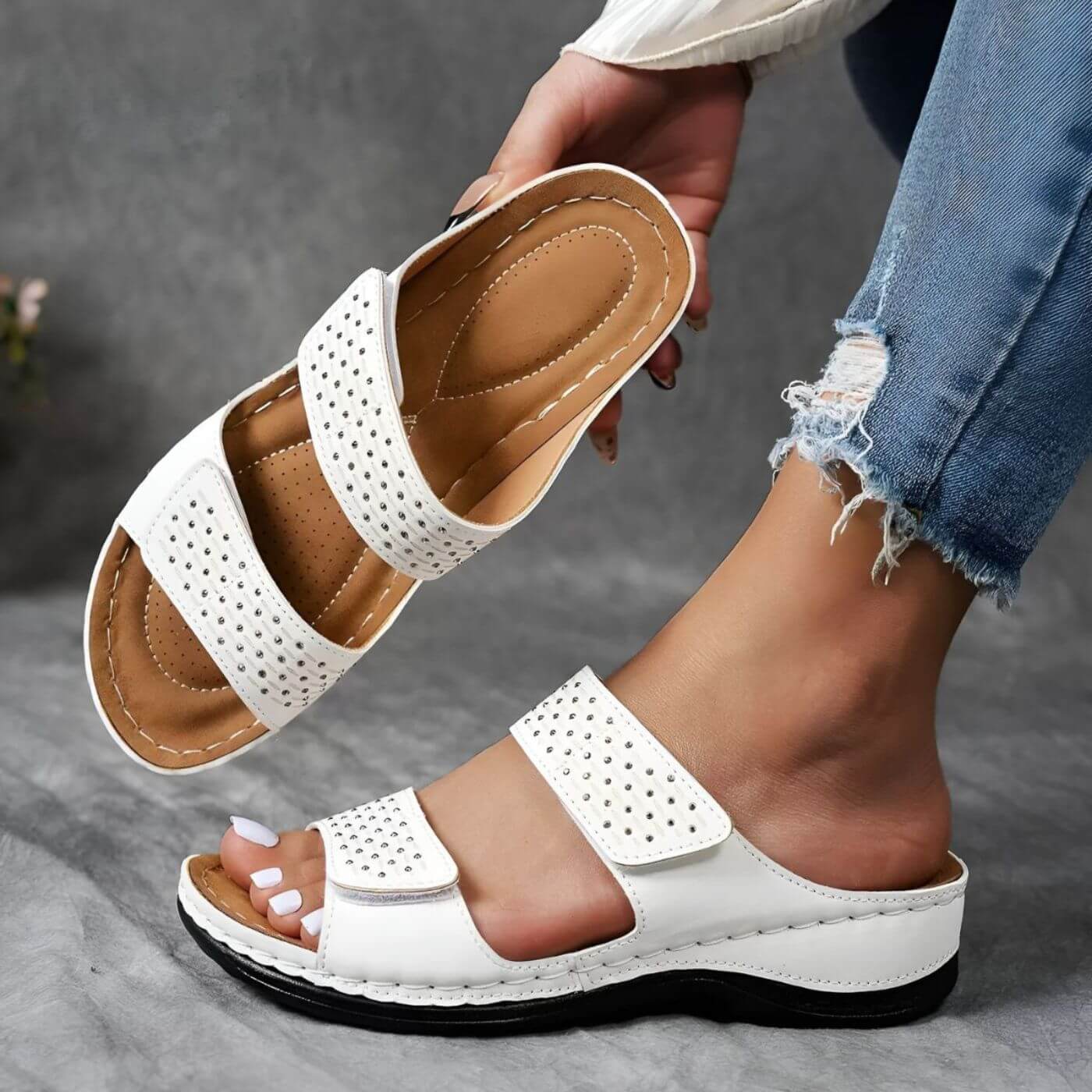 Aurélia™ – Sandales Orthopédiques Légères