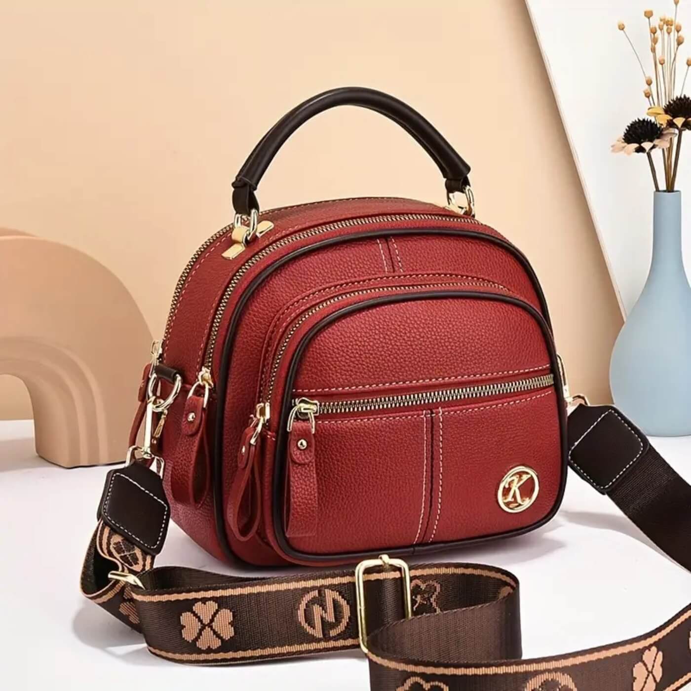 Carmelle™ - Sac Bandoulière Classique Intemporel