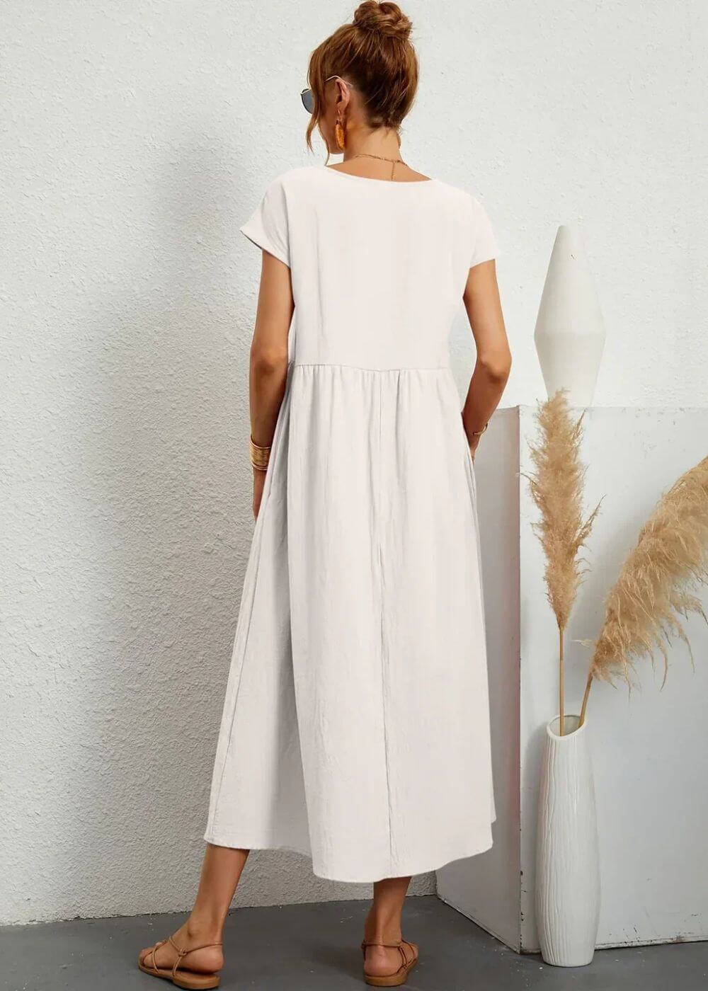 Elsa™ – Robe d'Été Élégante avec Poches