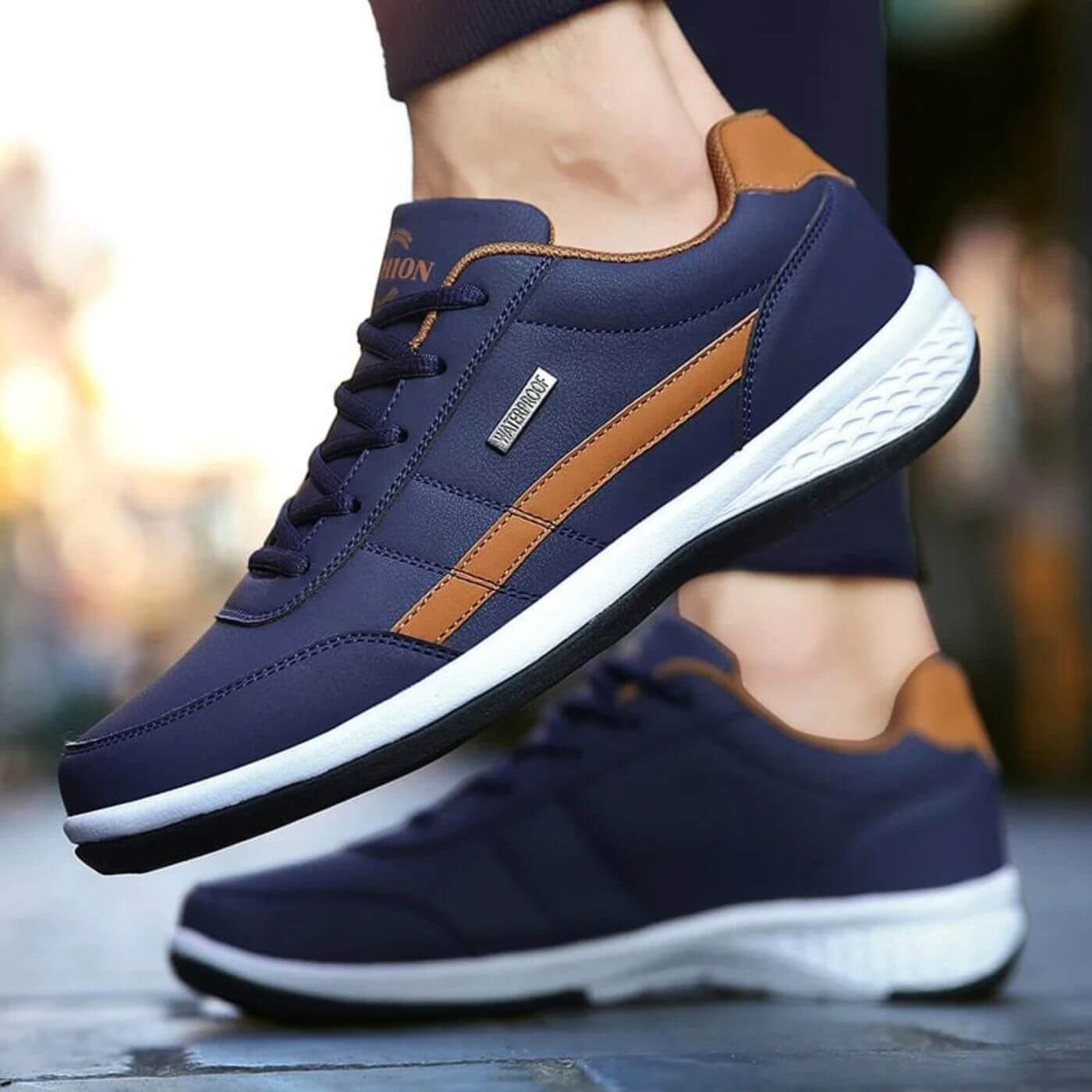 Étienne™ - Baskets Orthopédiques Imperméables