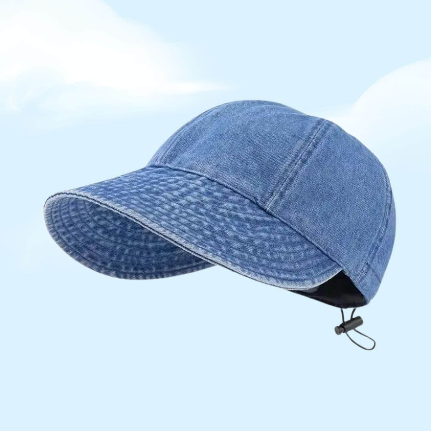 Laura™ – Chapeau en jean avec protection UV