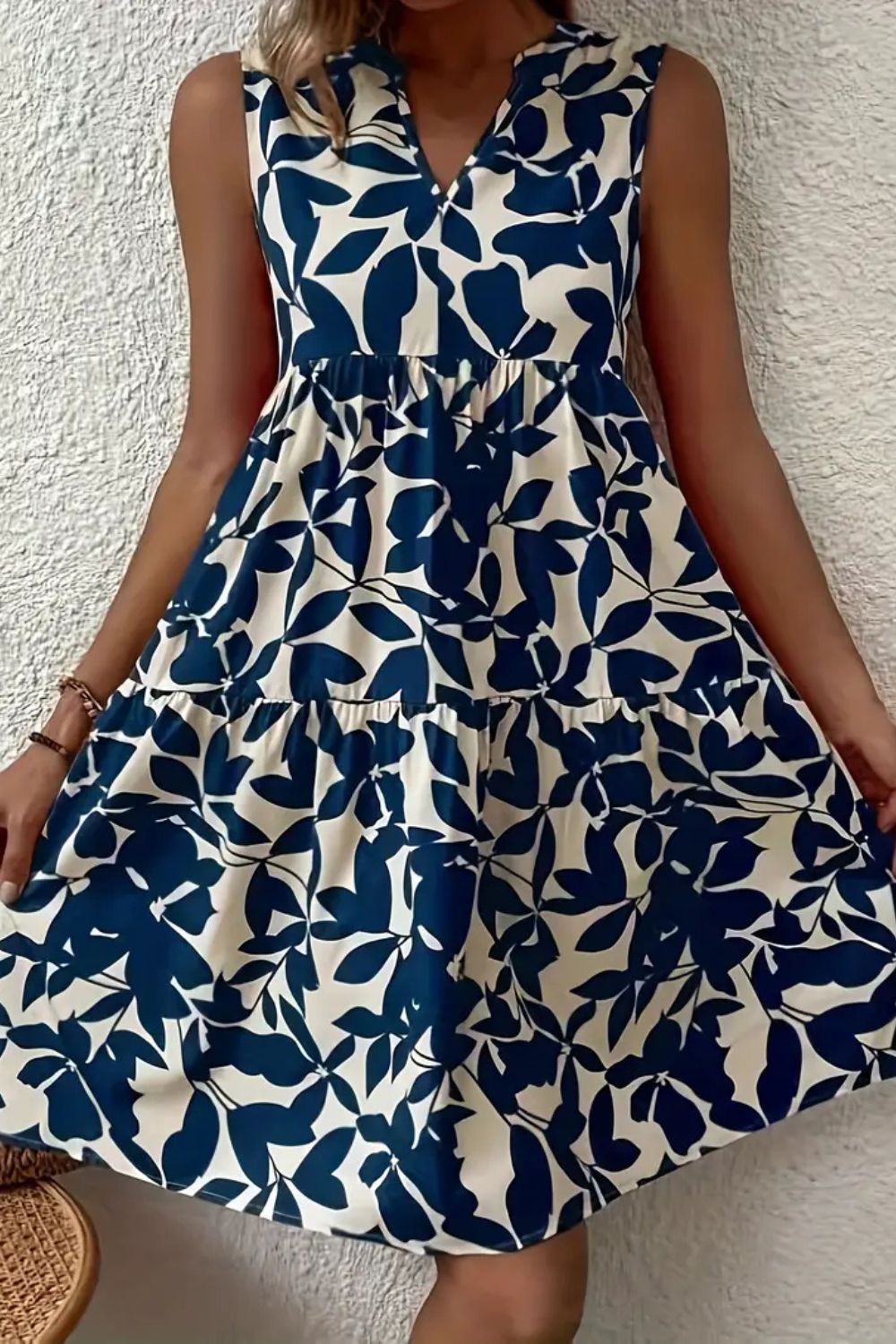 Léna™ – Robe d'Été Élégante Mi-Longue