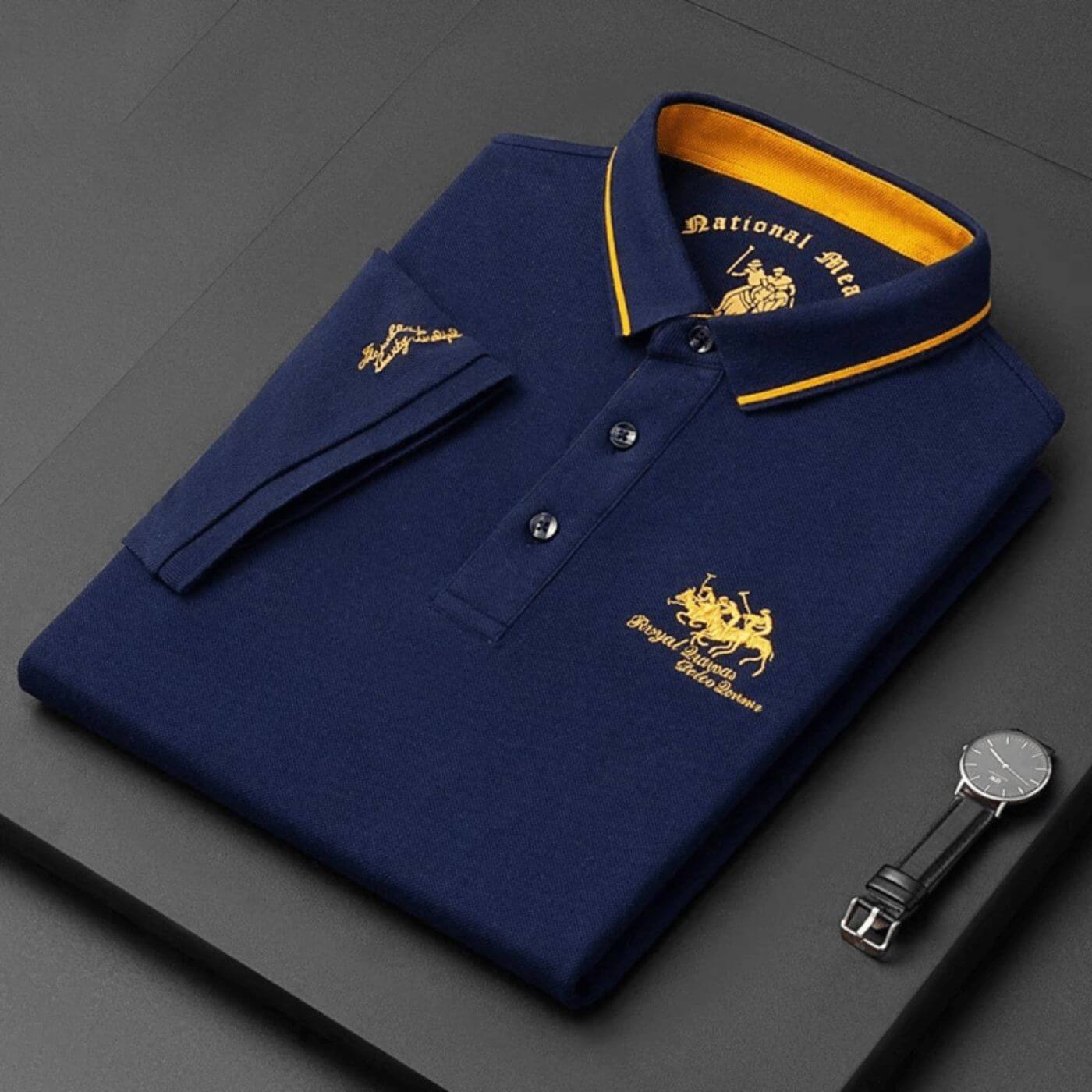 Matéo™ – Polo de Luxe pour Hommes Élégants