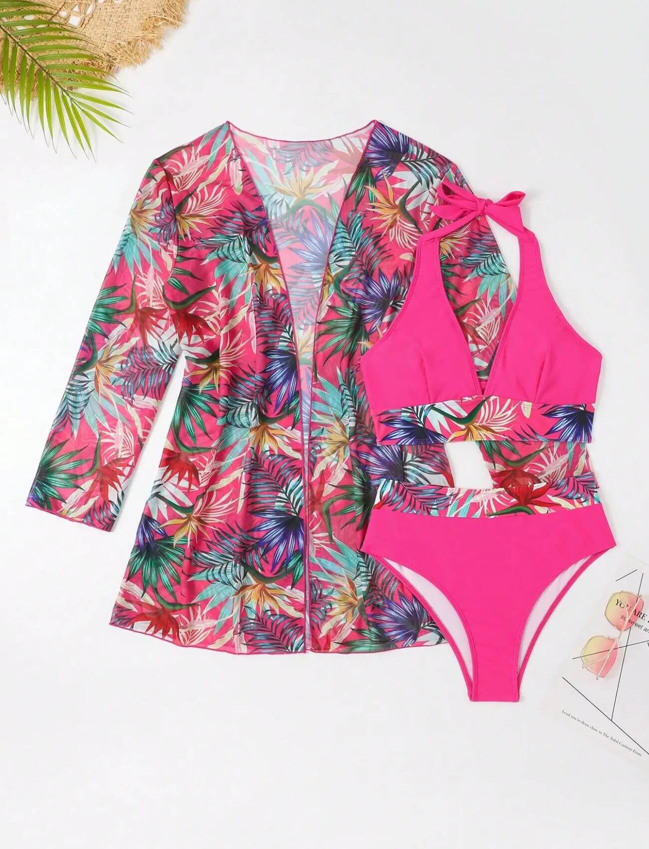 Ophélie™ - Ensemble Maillot de Bain 3 Pièces Tendance Été