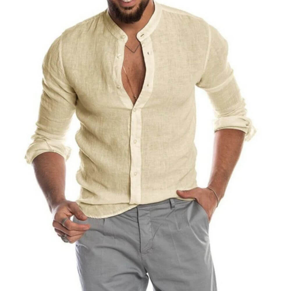 Chemise en lin homme – Légère, respirante et élégante pour l'été