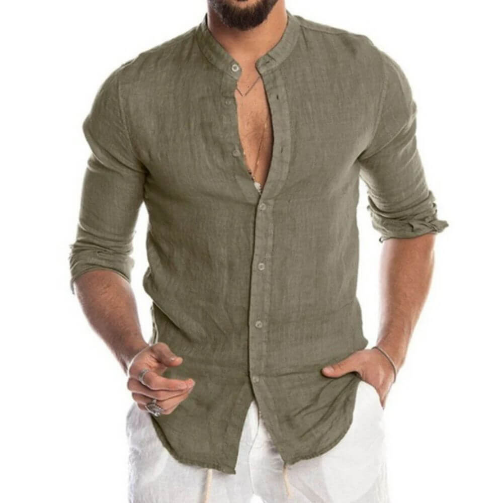 Chemise en lin homme – Légère, respirante et élégante pour l'été