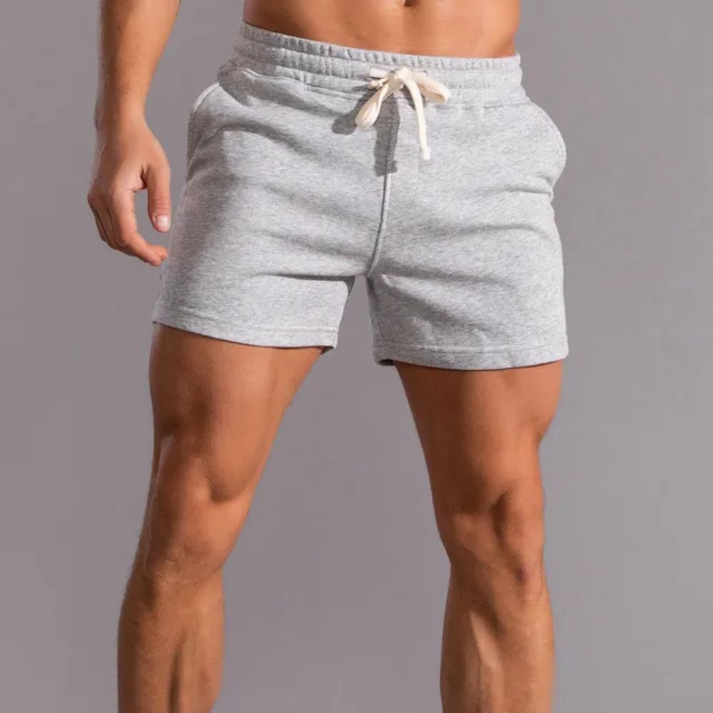 Short homme casual élégant pour l'été – coupe droite tendance