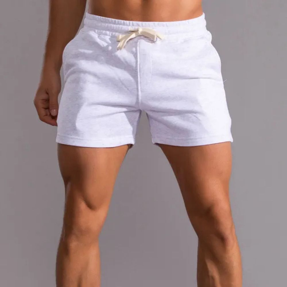 Short homme casual élégant pour l'été – coupe droite tendance