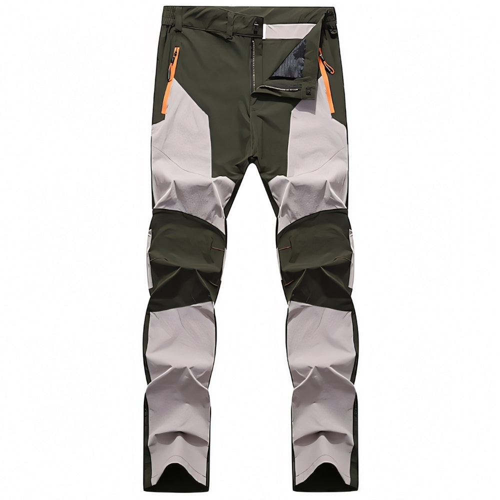 Pantalon d'extérieur respirant kaki.