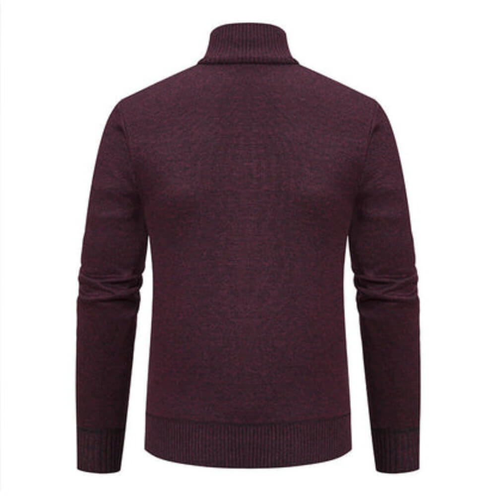 Cardigan d'affaires rouge chaud