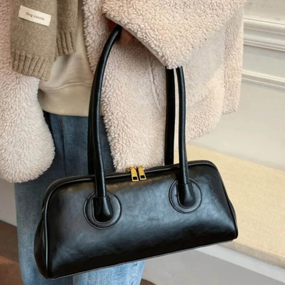 Sac à bandoulière noir élégant
