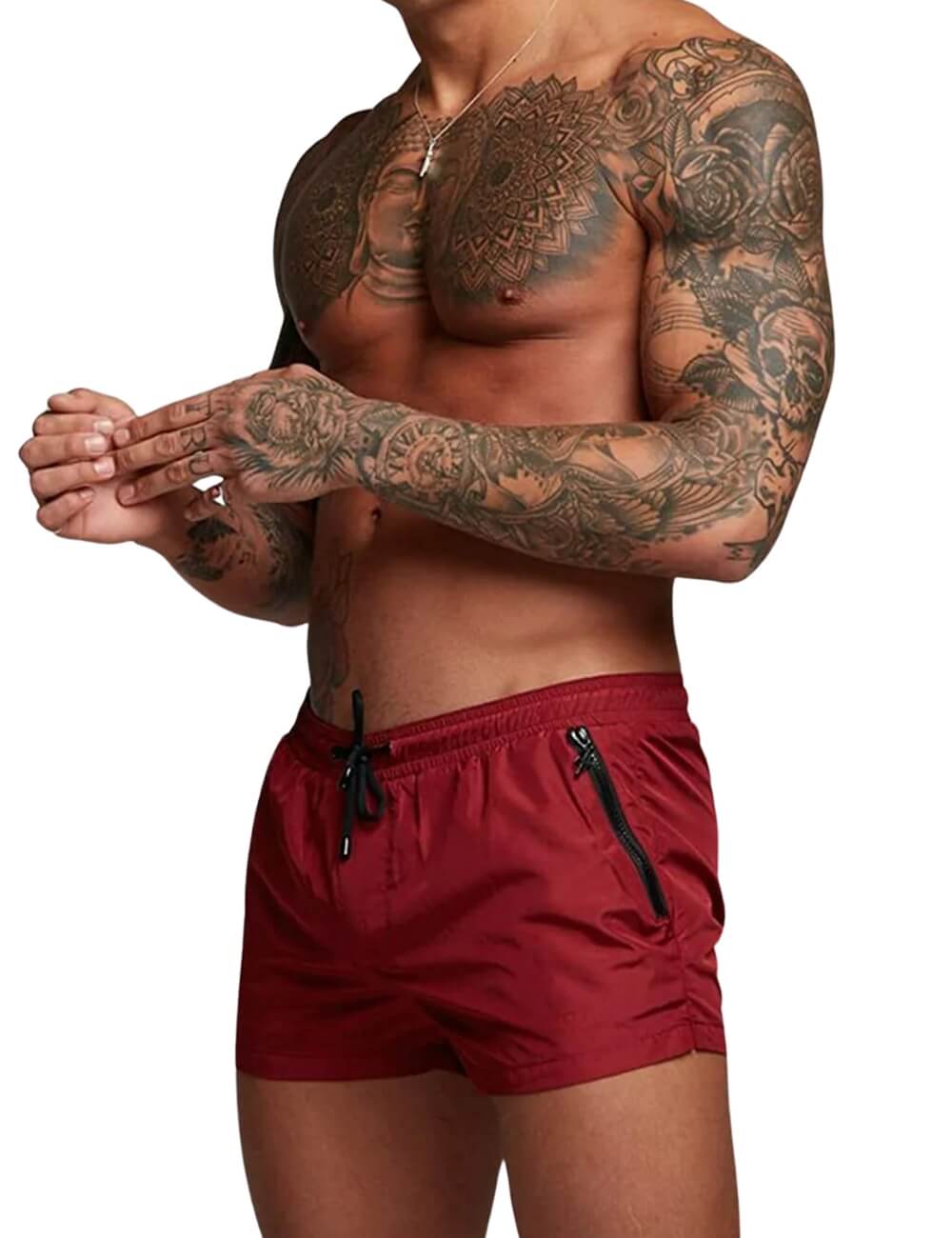 Roland™ – Short de Bain avec Poches Zippées