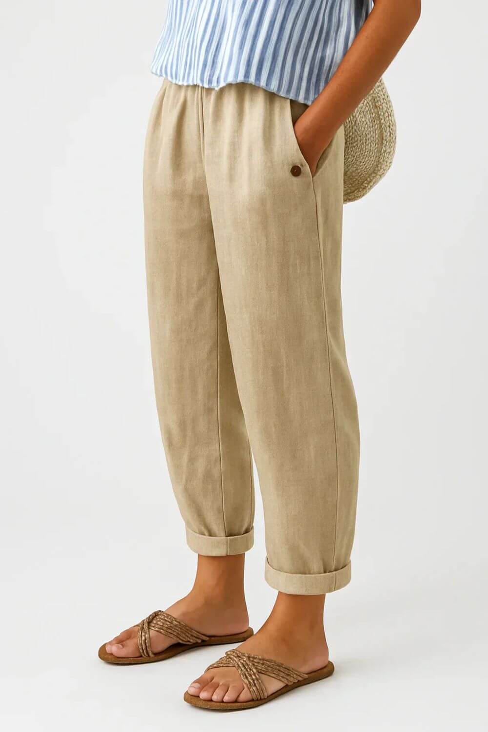 Salomé™ – Pantalon d'Été Ultra Confortable