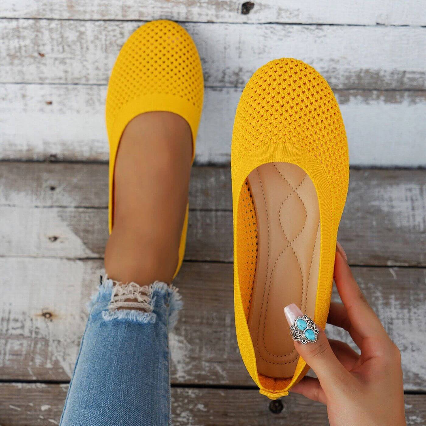 Thérèse™ – Ballerines d’été respirantes et confortables