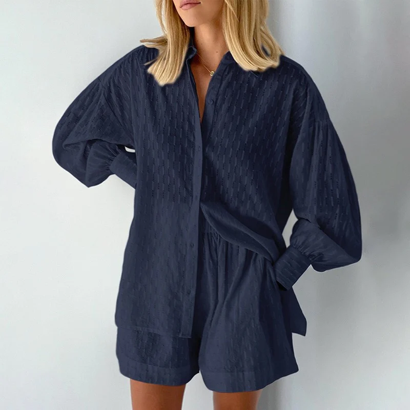 Elegantes blaues Set für Frauen