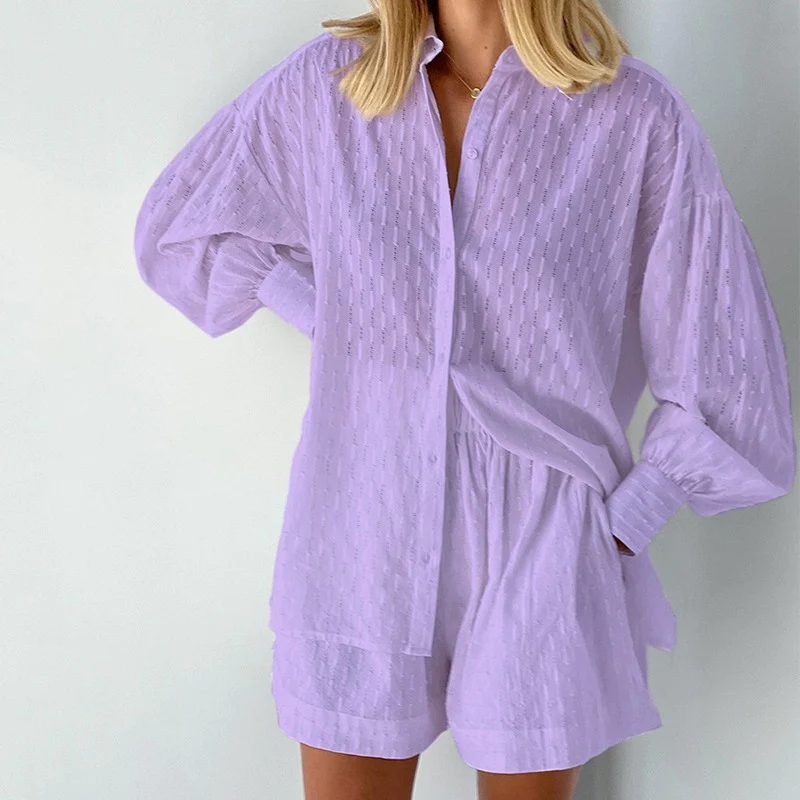 Elegantes Lila Set für Frauen