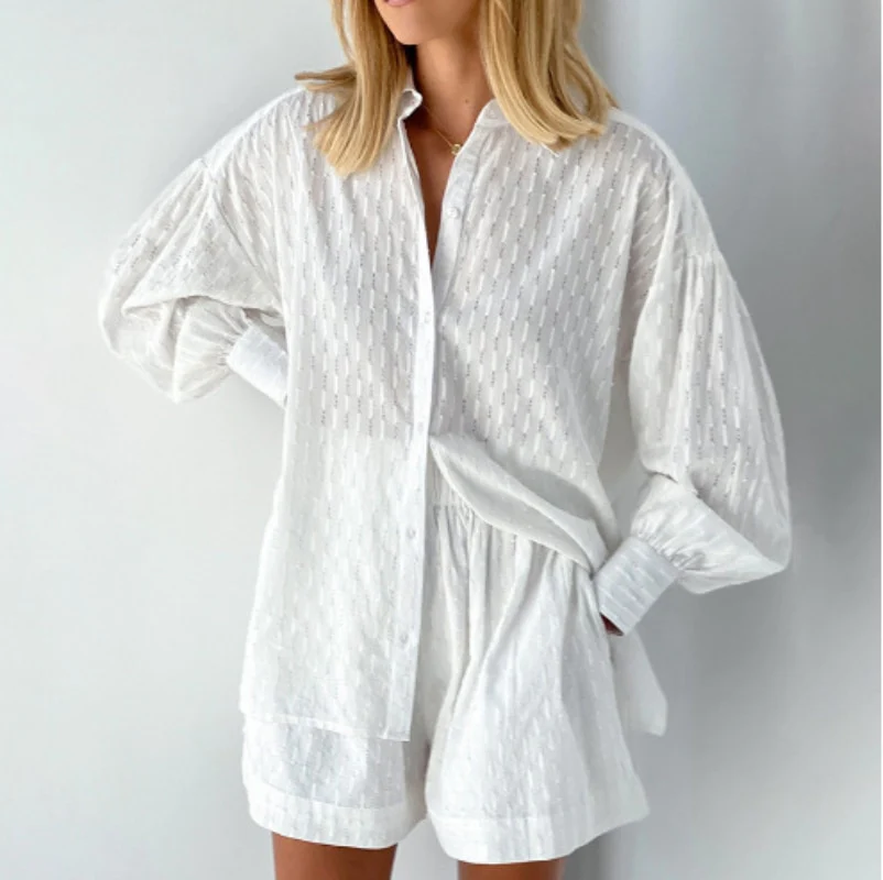 Elegantes weißes Set für Frauen